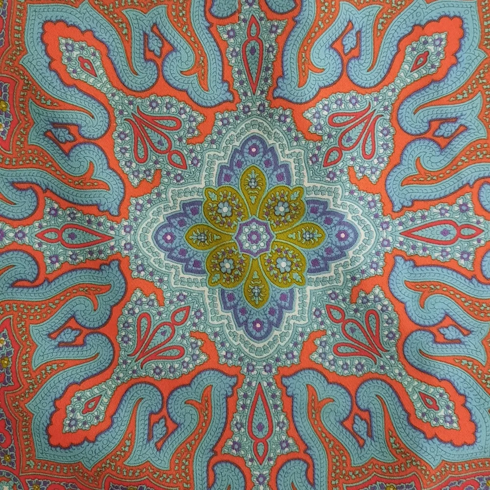 Trina Turk Geometric Kaleidoscope Halter Dress. - Picture 8 of 10